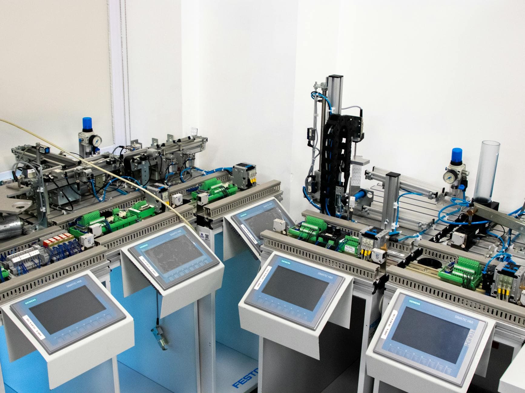 Automation workflow with warning signs showing complexity limits