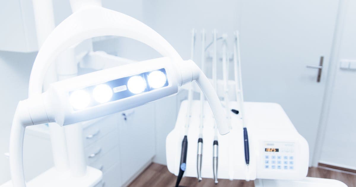 Modern dental clinic with patient communication technology